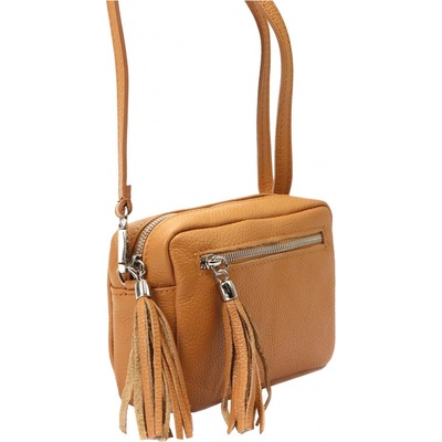Luka kožená kabelka 20-030 Dollaro camel