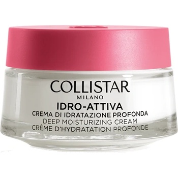Collistar IdroAttiva+ Deep Moisturizing Cream хидратиращ крем за всеки тип кожа за жени 30 мл