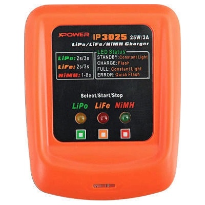 IPower Nabíječka IP3025 - LiPo/LiFe/NiMH 25W/3A
