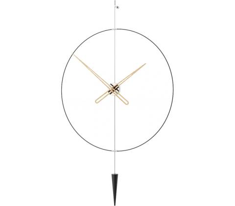 Mclocks PP818 Pendulum Plus silver-oak 80cm