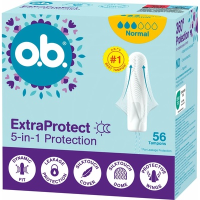 O.B. Extra Protect Normal 56 ks – Zbozi.Blesk.cz