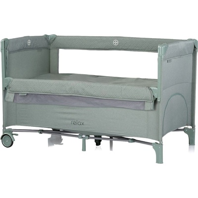 Chipolino Бебешка кошара с падаща страна Chipolino - Релакс, босилек лен (KOSIRE254BA)