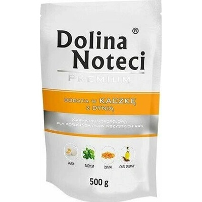 DOLINA NOTECI PREMIUM kačica s tekvicou vrecko pre psov 500 g