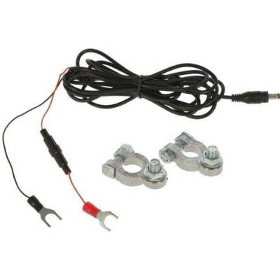 Propojovací kabel pro autobaterie k napájení automatické otevírání a zavírání kurníku KERBL