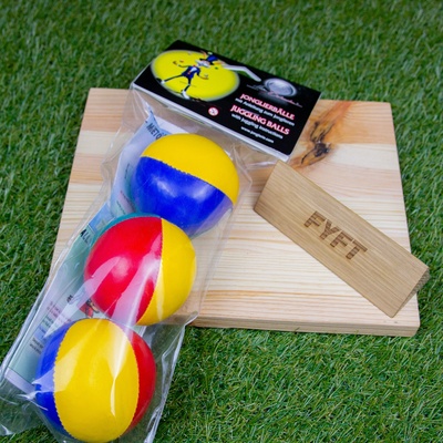 Sada 3 žonglovacích soft míčků Mr.Babache Barva: Jednobarevné