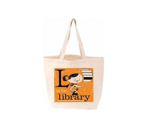 L is for Library Tote