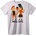 NOONEBRAND Тениска Meta Love за двойки - M, White