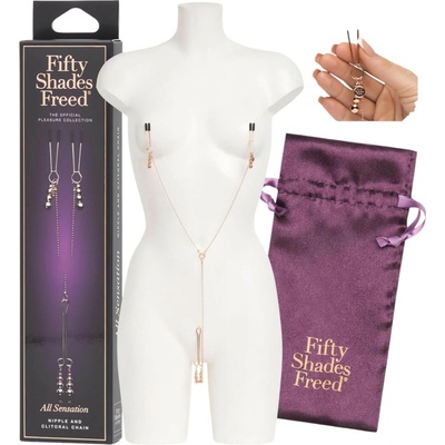 Fifty Shades of Grey Freed All Sensation Nipple And Clitoral Chain