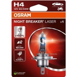 OSRAM night breaker laser 1bl h4 60/55w 3900k
