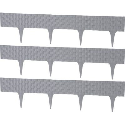 Strend Pro StonePalisade 79 x 20 x 9,5 cm grafit 3 ks