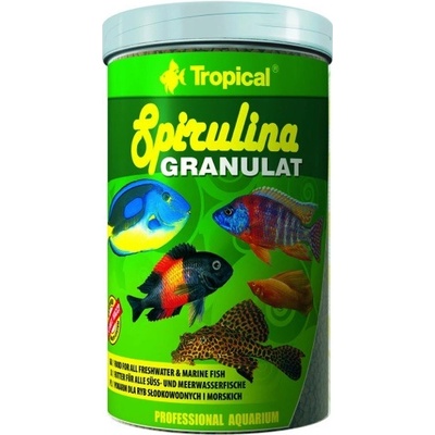 Tropical Spirulina Granulat 6% 1 l 440 g