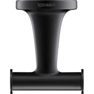 Duravit Starck T - Двойна кука, черна матова 0099304600 (0099304600)