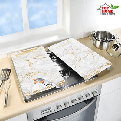 Wenko-Wenselaar GmbH & Co. KG, Germany Стъклени плотове за кухня Wenko, Златист мрамор, 2 бр