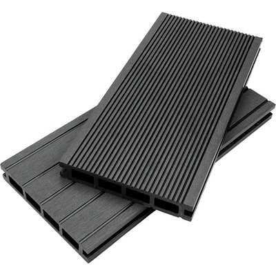 ДЕКИНГ ДЪСКА WPC FORESTFEEL 143x23мм 2м АНТРАЦИТ (FR-DT 140235)
