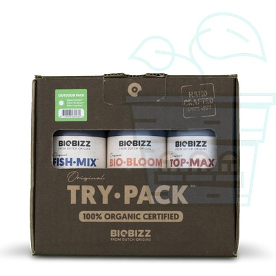 Biobizz Try - Pack Outdoor - комплект органични торове (499308)