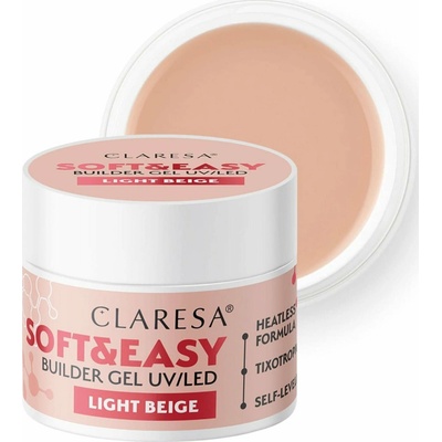 Claresa CLARESA BUILDING GEL SOFT&EASY GEL MILKY PINK 12G