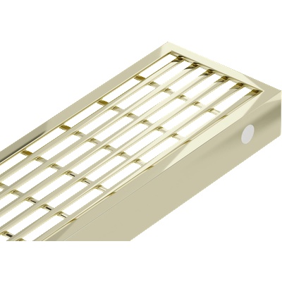 Mexen Flat M33 капак за линеен оток 100 cm, златен - 15330100 (15330100)