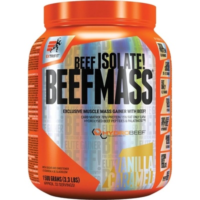 Extrifit Sports Nutrition BeefMass [1500 грама] Ванилия и карамел