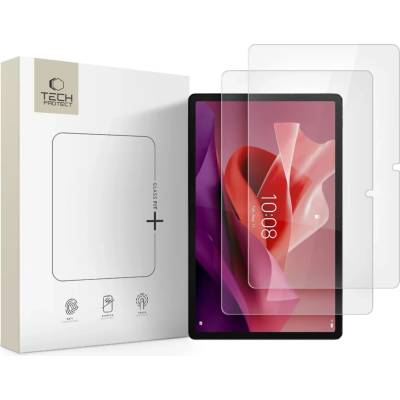 Tech-Protect GLASS FIT+ комплект 2 броя защитени стъкла за Lenovo Tab P12 / Idea Tab Pro / Yoga Tab Plus 12.7 TB-370 / TB-373 / TB-520 прозрачен (5906302335589)