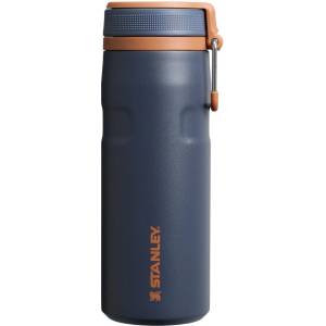 STANLEY Тъмносин термос от неръждаема стомана 470 ml IceFlow Bottle Twist Flip Twilight - Stanley (100000108216)