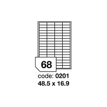 Rayfilm R0ECO.0201F A4 68000 etiket