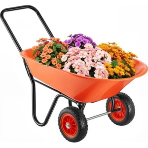 VEVOR Метална градинска количка vevor wb-048a/ 180 кг (wb-048a)
