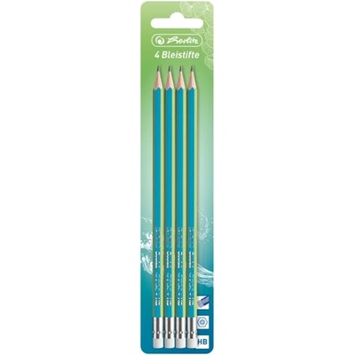 Herlitz GREENline HB 4бр графитен молив 50033638 (50033638)