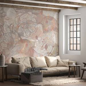 Art Gift Decor Фототапет - Птиче в цветята