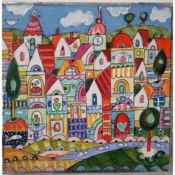 Image 1 of Наивистичен градски пейзаж