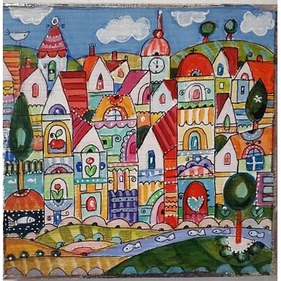 Наивистичен градски пейзаж