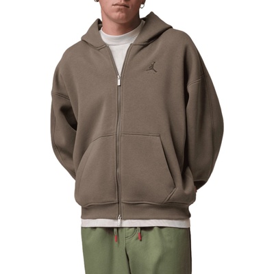 Jordan Brooklyn Oversized Hooded hnedá