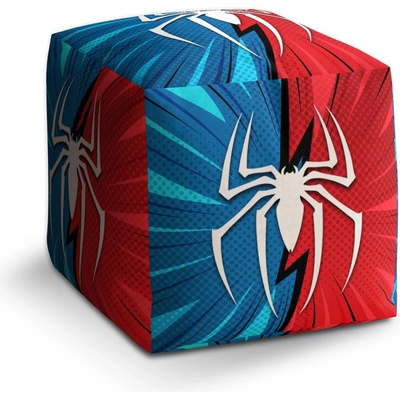 Sablio Taburet Kostka Spider: 40x40x40 cm