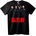 NOONEBRAND Тениска B. T. R. Band - 2XL, White