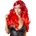 Cottelli Wig Wavy Long Red