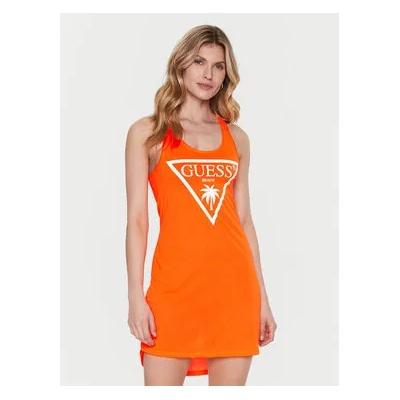 GUESS Плажна рокля E3GP03 KB9I0 Оранжев Regular Fit (E3GP03 KB9I0)