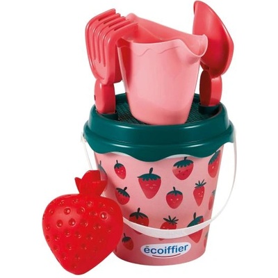 Ecoiffier Кофичка Ягодка с лейка и аксесоари, 17 см