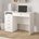 Бюро Function Plus с 5 чекмеджета и заключване Бял