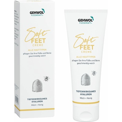 GEHWOL FUSSKRAFT Soft Feet Creme Regenerační a hydratační krém s mlékem a medem 125 ml