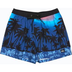 Quiksilver Мъжки бански шорти Quiksilver Everyday Printed Volley 15 monaco blue thermotropics