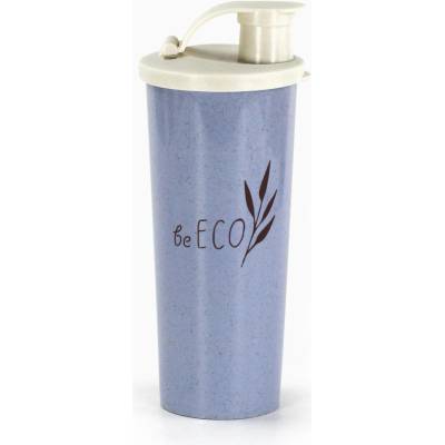 G21 Shaker G21 beECO Fitness, objem 450 ml, modrá barva