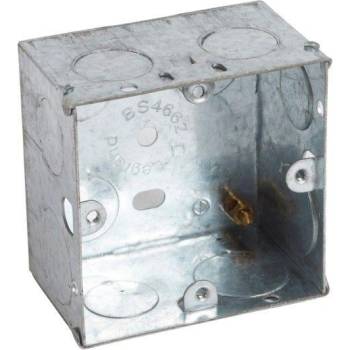 Legrand Метална конзола за бойлерен ключ 86x86 мм, дълбочина 48 мм Belanko - 089117 (089117)