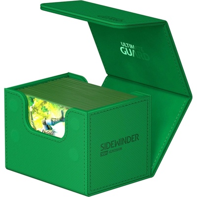 Ultimate Guard SideWinder 100+ XenoSkin Monocolor GREEN Krabička