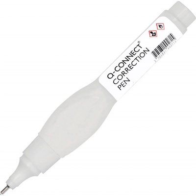 Q-Connect Korekční pero kovový hrot, 8 ml