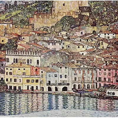 Obrazy - Klimt, Gustav: Malcesine - reprodukce obrazu