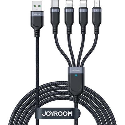 Joyroom S-1T4018A18l USB 4v1 Micro USB/ USB-C/ 2x Apple Lightning