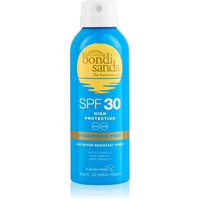 Bondi Sands SPF 30 Fragrance Free водоустойчив спрей за тен SPF 30 160 гр