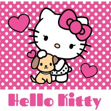 Carbotex magický ručníček Hello Kitty 30 x 30 cm
