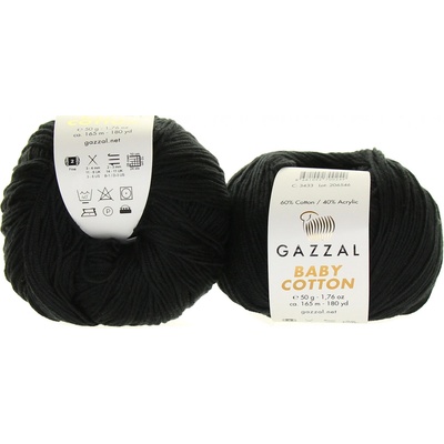 Gazzal Baby Cotton 3433 černá