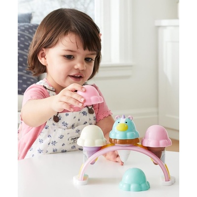 Skip Hop ZOO Zmrzlinová súprava stohovacia s meniacimi sa farbami Sweet Scoops