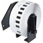 Makki съвместими етикети Brother DK-22210 - Roll White Continuous Length Paper Tape 29mm x 30.48m, Black on White - MK-DK-22210 (MK-DK-22210) - ioncomputers